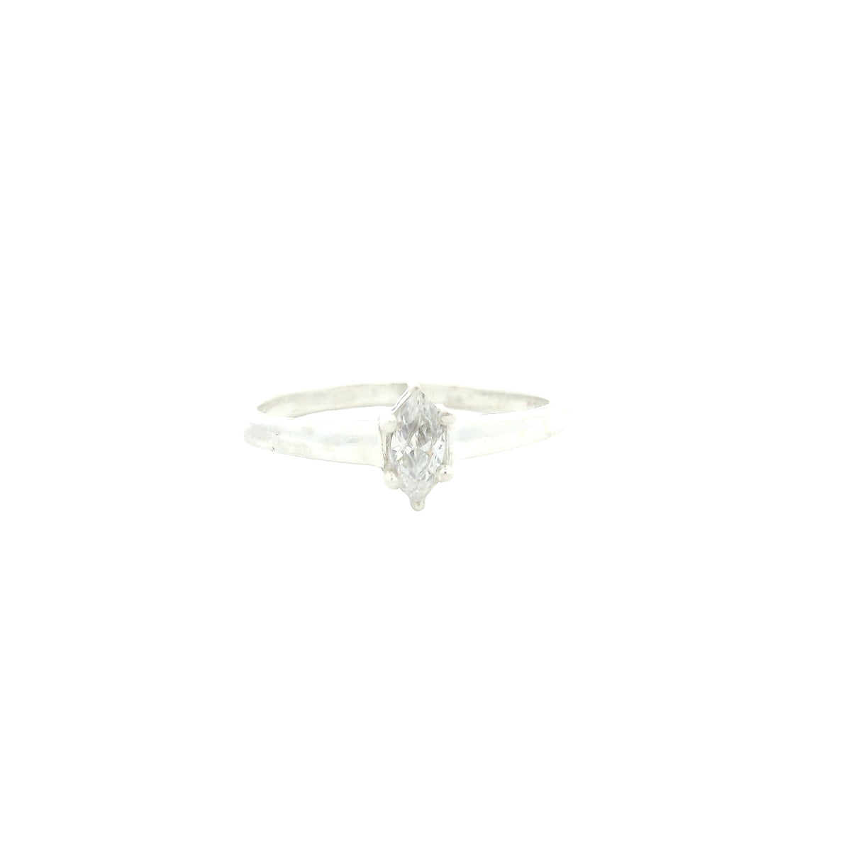 0.90 Ct Cubic Zirconia 925 Sterling Silver Ring