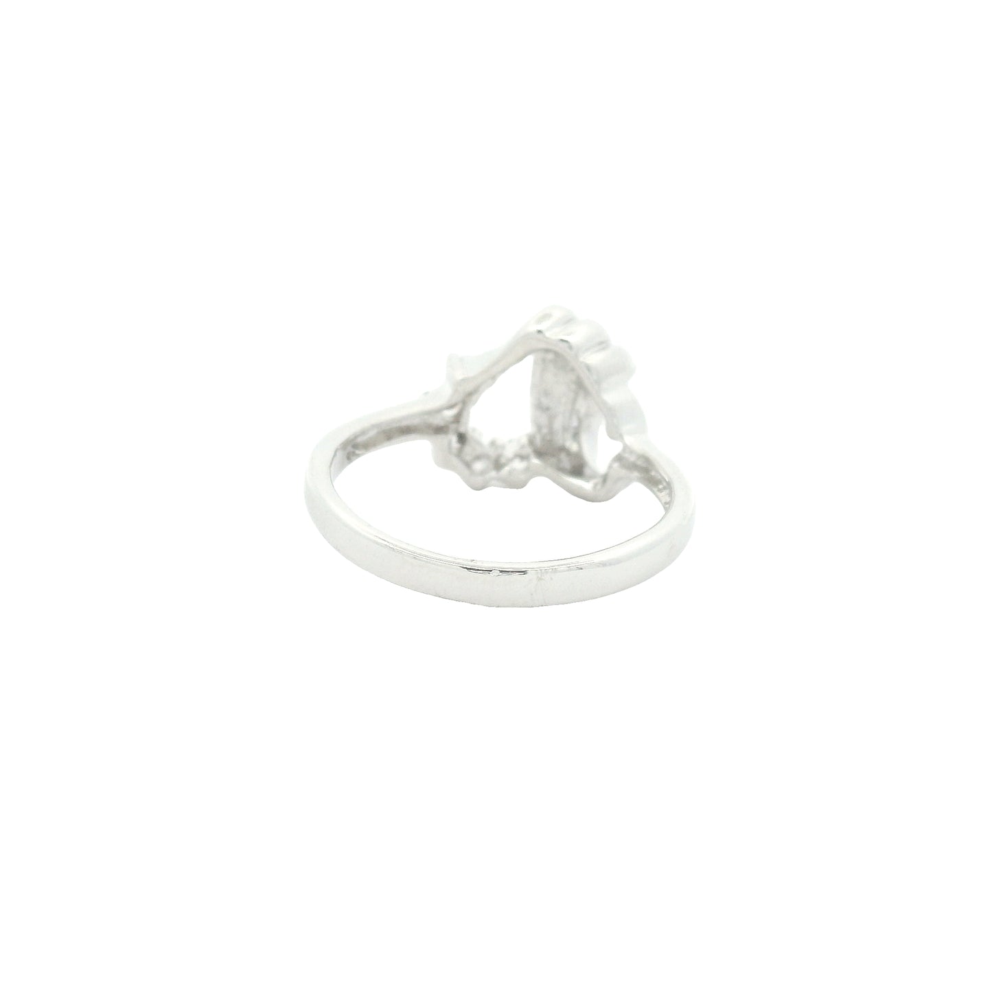 0.99 Ct Cubic Zirconia 925 Sterling Silver Ring