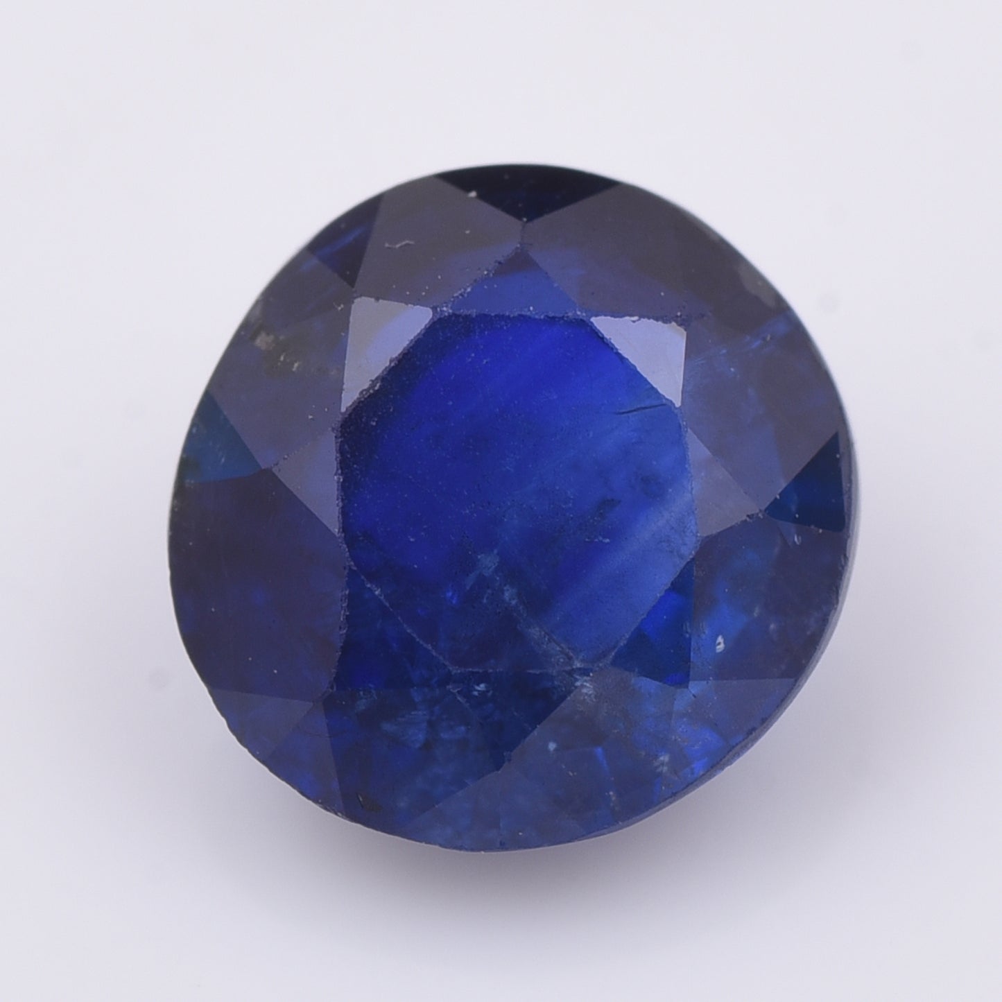 2.13 Natural Corundum Sapphire Oval Mixed Cut Gemstone