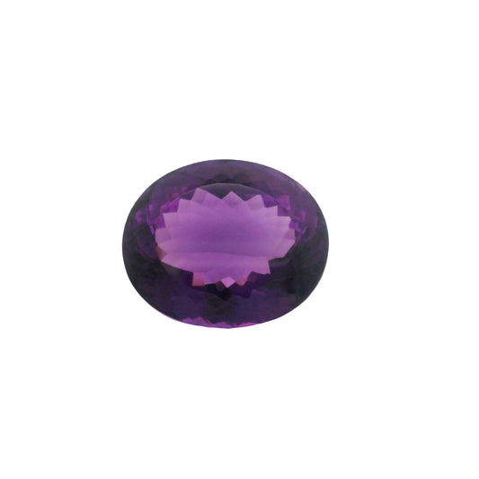 65.66 Amethyst Oval Gemstone