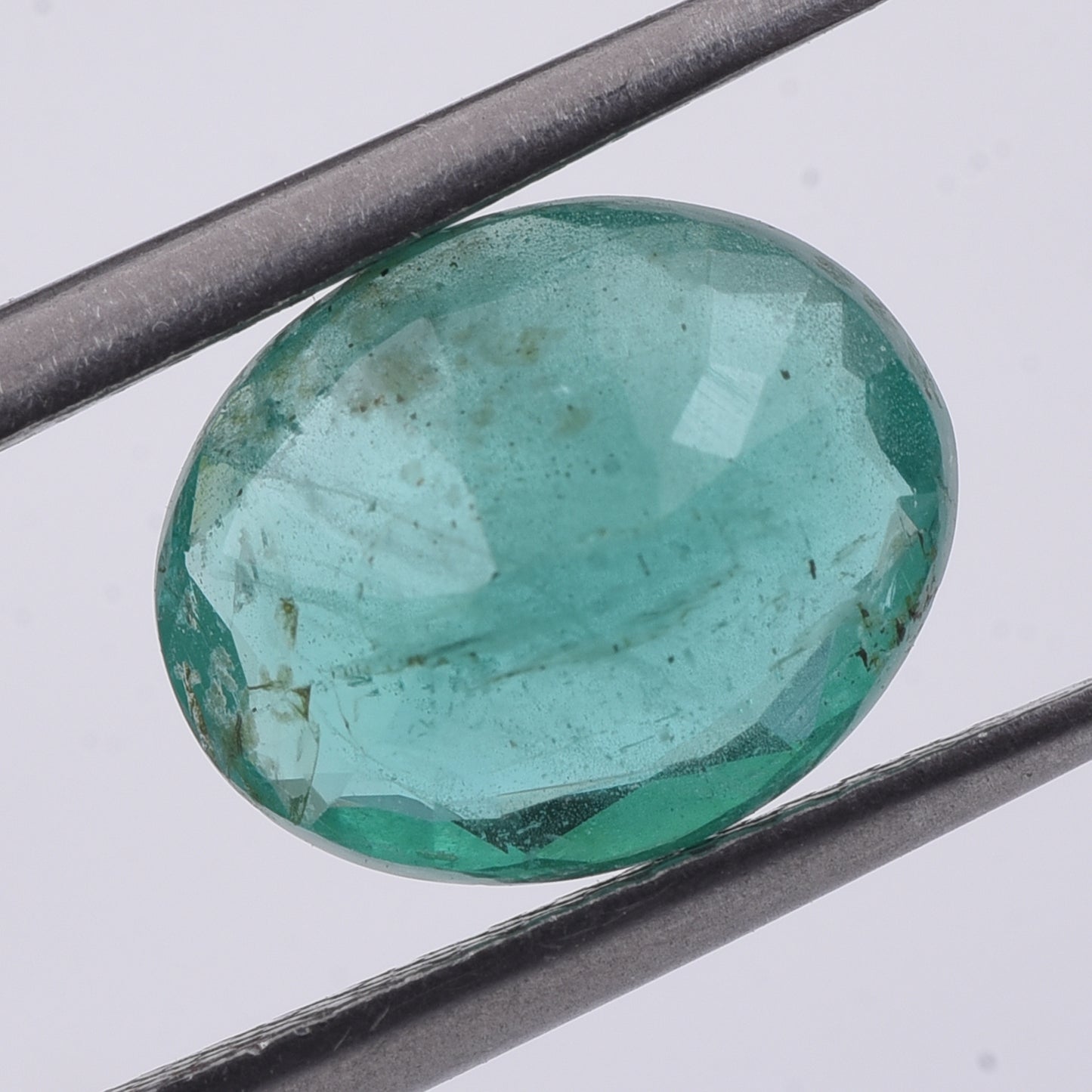 2.04 Natural Beryl Emerald Oval Mixed Cut Gemstone