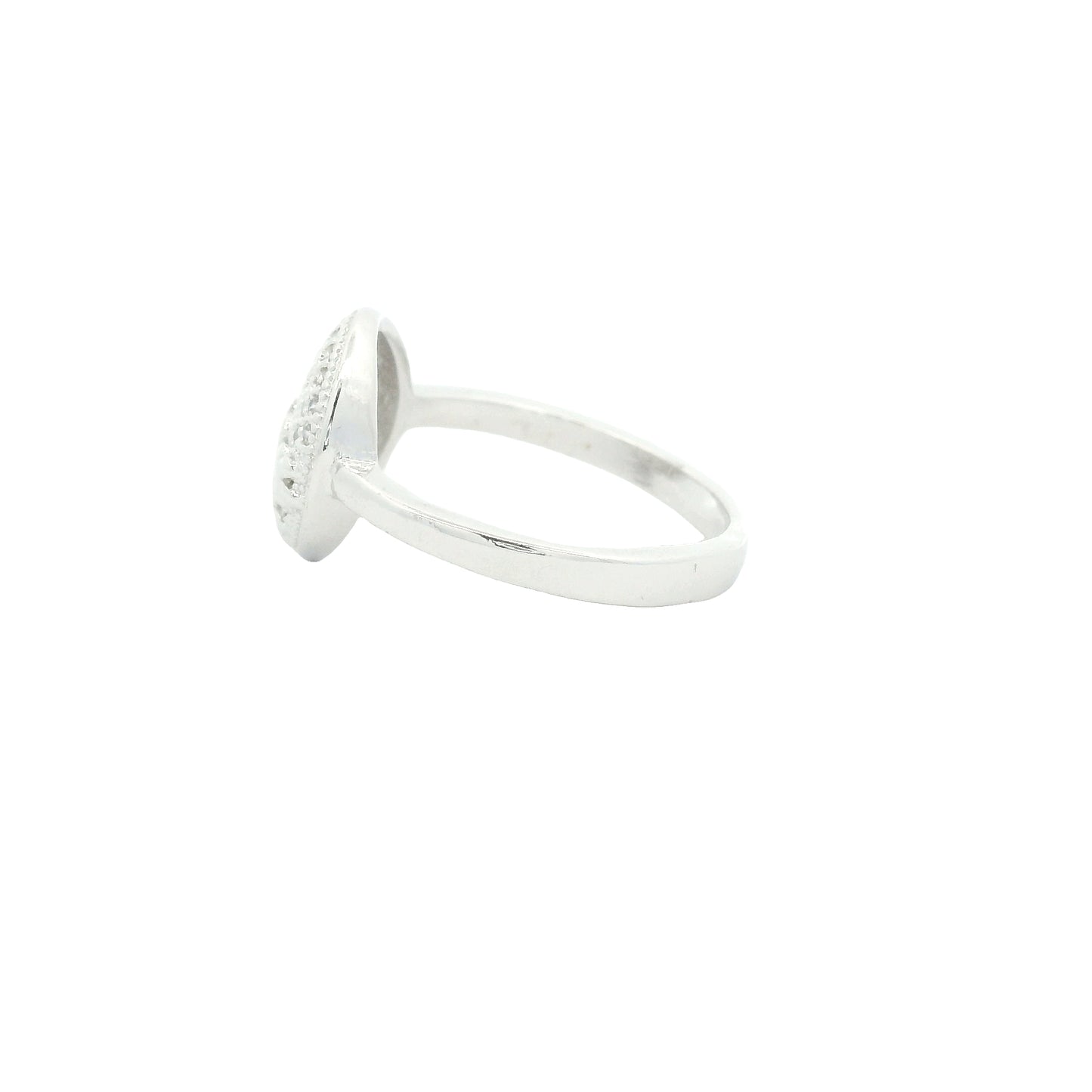 1.25 Ct Cubic Zirconia 925 Sterling Silver Ring