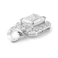 2.29 Carats Lab Grown Diamond 14K Gold Pendant
