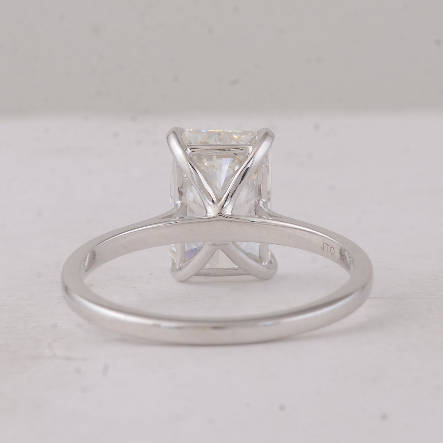 3.01 Carats Lab Grown Diamond 14K Gold Ring