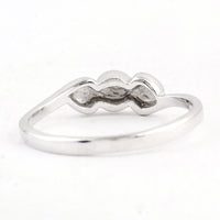 0.00 Ct Plain 925 Sterling Silver Ring