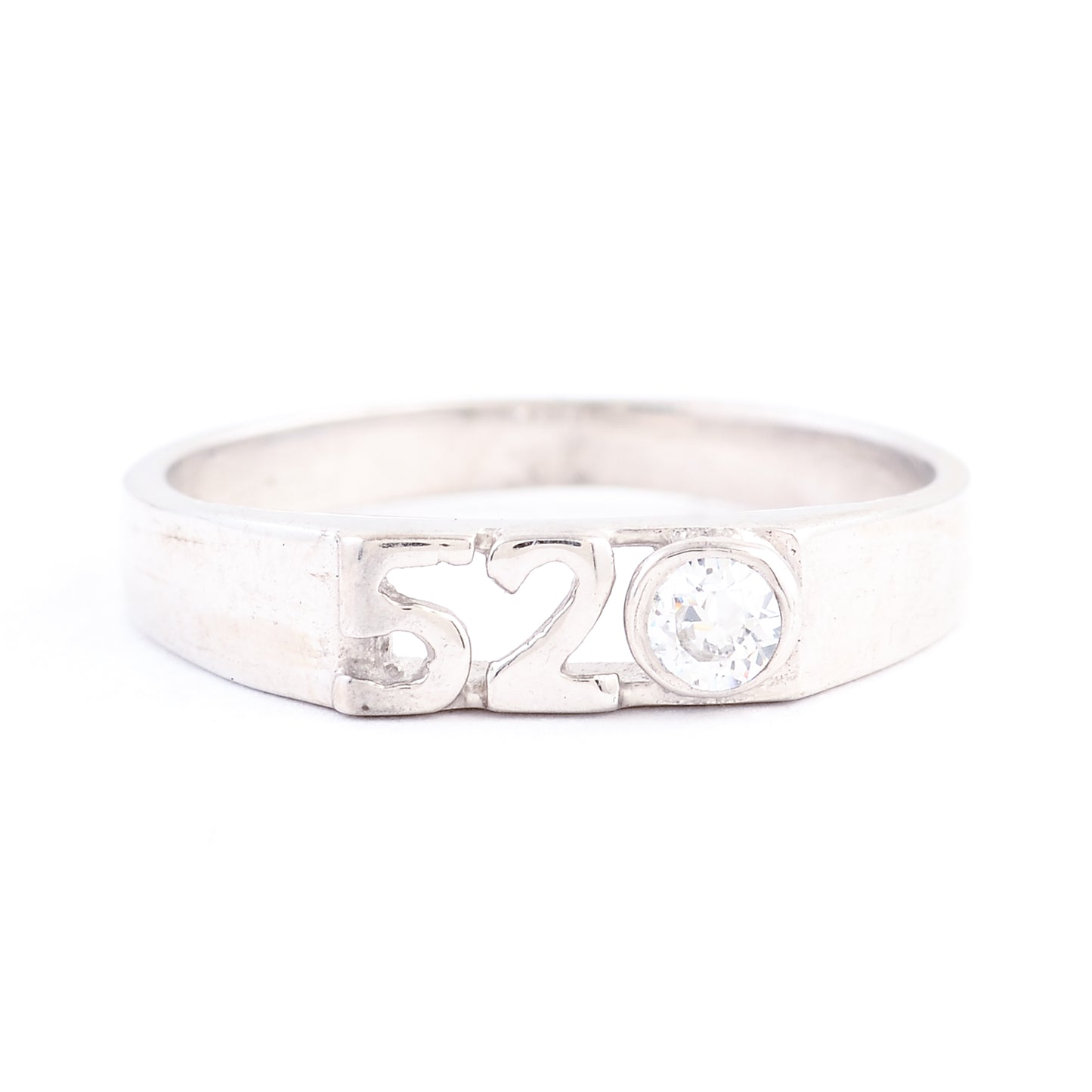 0.20 Ct Cubic Zirconia 925 Sterling Silver Ring