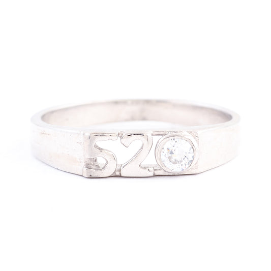 0.20 Ct Cubic Zirconia 925 Sterling Silver Ring