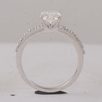 2.35 Carats Lab Grown Diamond 14K Gold Ring