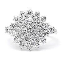 2.06 Carats Lab Grown Diamond 14K Gold Ring