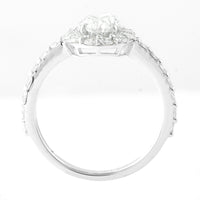 1.98 Carats Lab Grown Diamond 14K Gold Ring