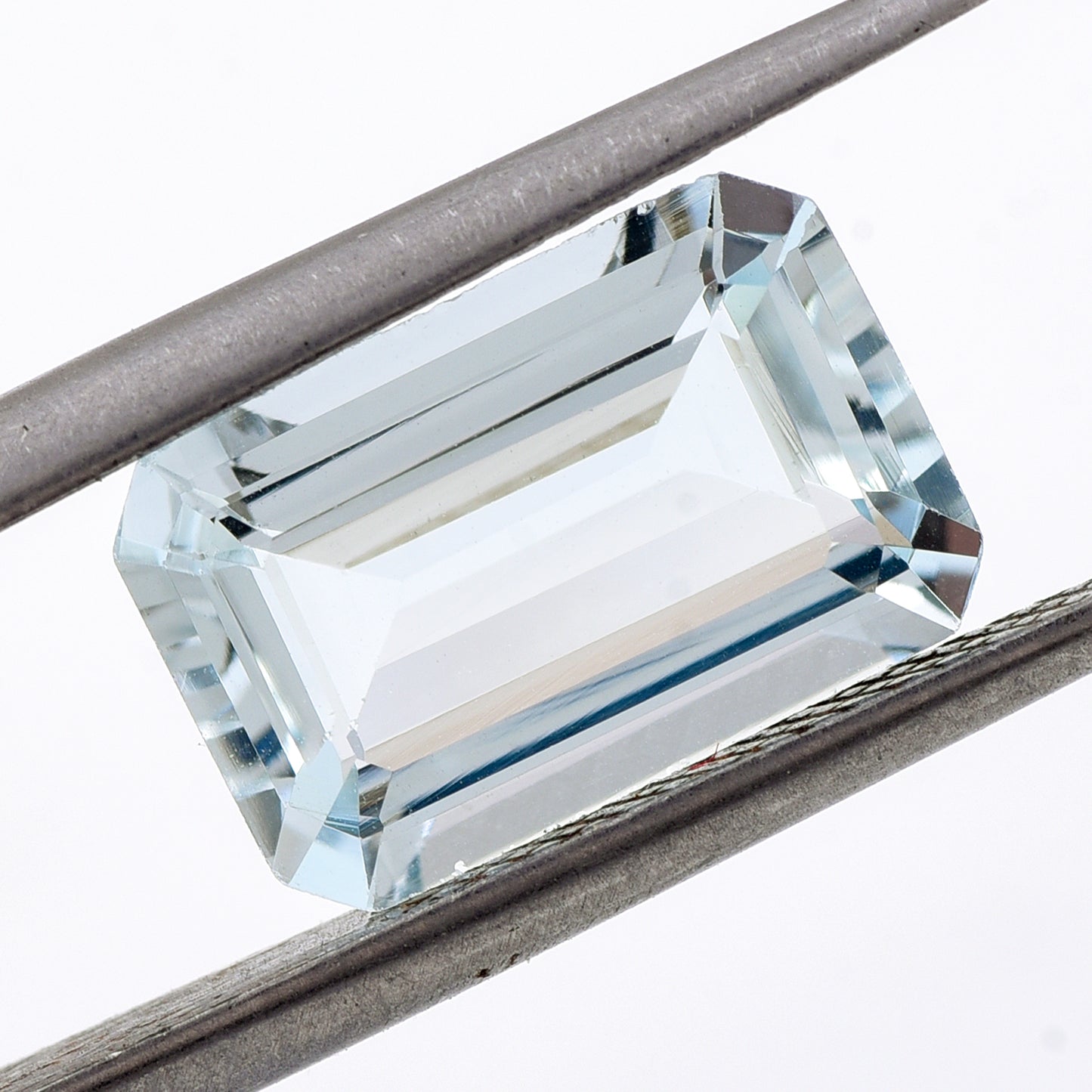 3.19 Natural Beryl Aquamarine Emerald Cut Gemstone