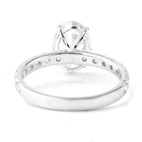 2.57 Carats Lab Grown Diamond 14K Gold Ring
