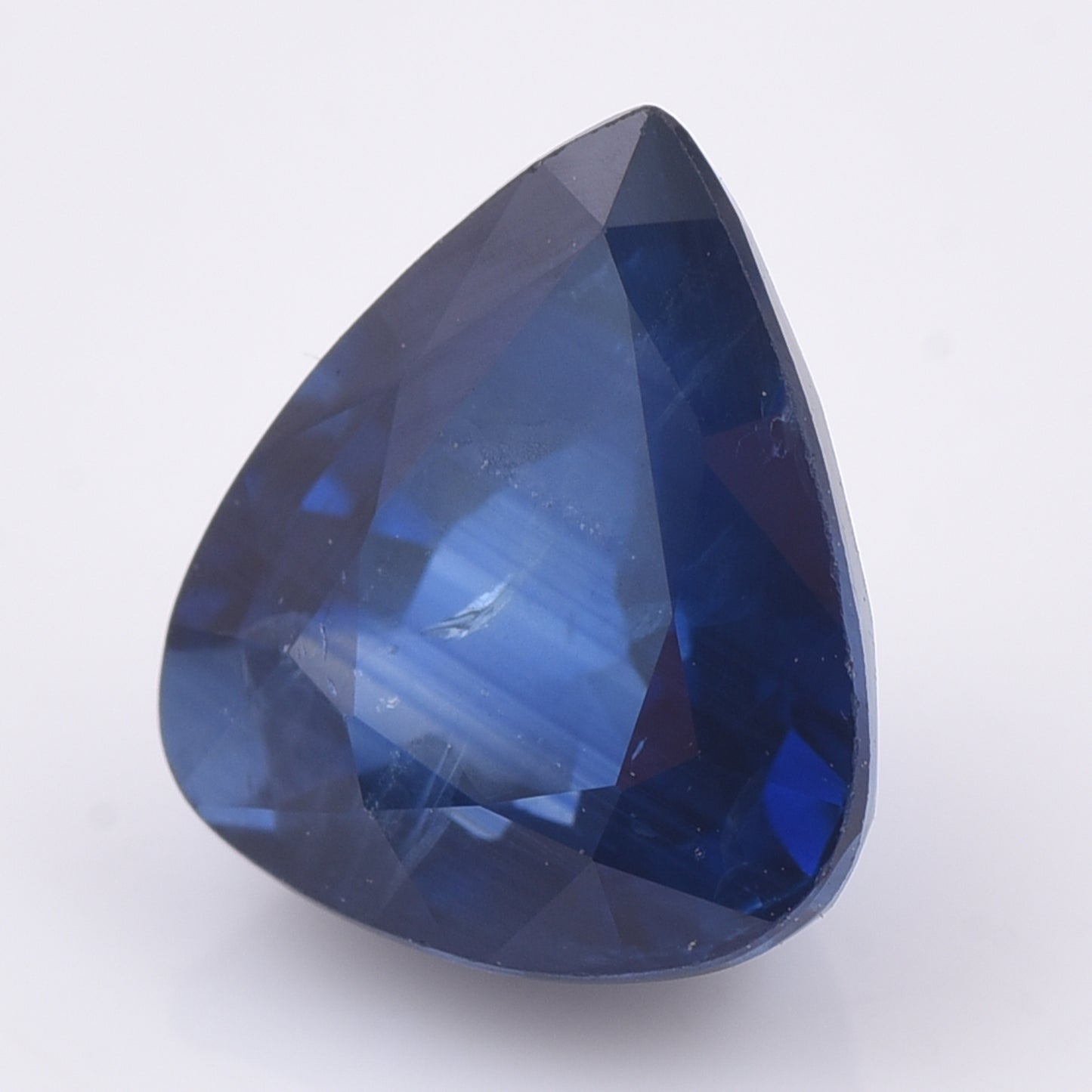 3.32 Natural Corundum Sapphire Pear Mixed Cut Gemstone