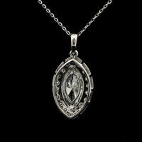 1.99 Carats Lab Grown Diamond 14K Gold Pendant