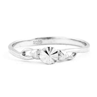 0.00 Ct Plain 925 Sterling Silver Ring