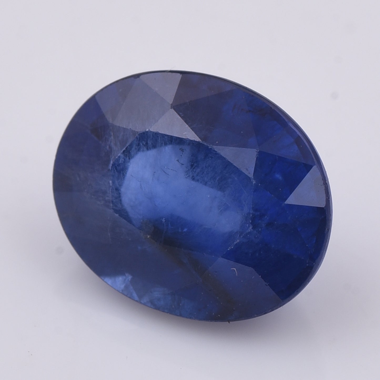 2.88 Natural Corundum Sapphire Oval Mixed Cut Gemstone