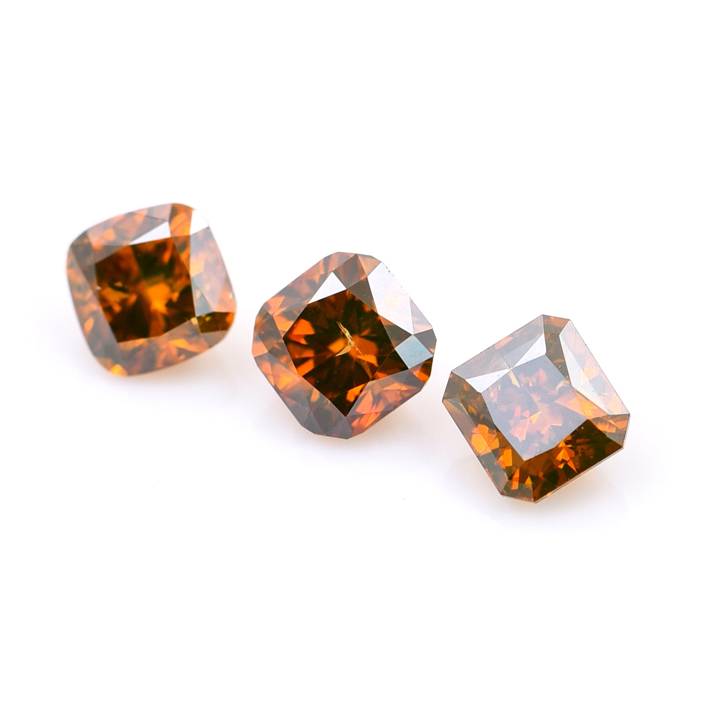 1 Brown Diamond Cushion Loose Diamond