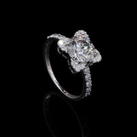 2.57 Carats Lab Grown Diamond 14K Gold Ring