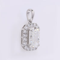2.38 Carats Lab Grown Diamond 950 Platinum Pendant