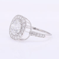 2.75 Carats Lab Grown Diamond 14K Gold Ring