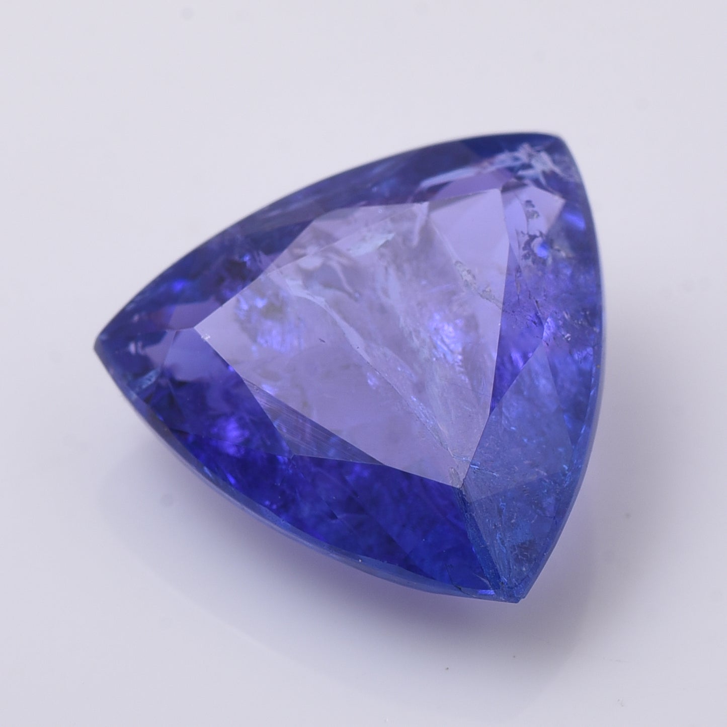 7.94 Natural Zoisite Tanzanite Triangular Mixed Cut Gemstone