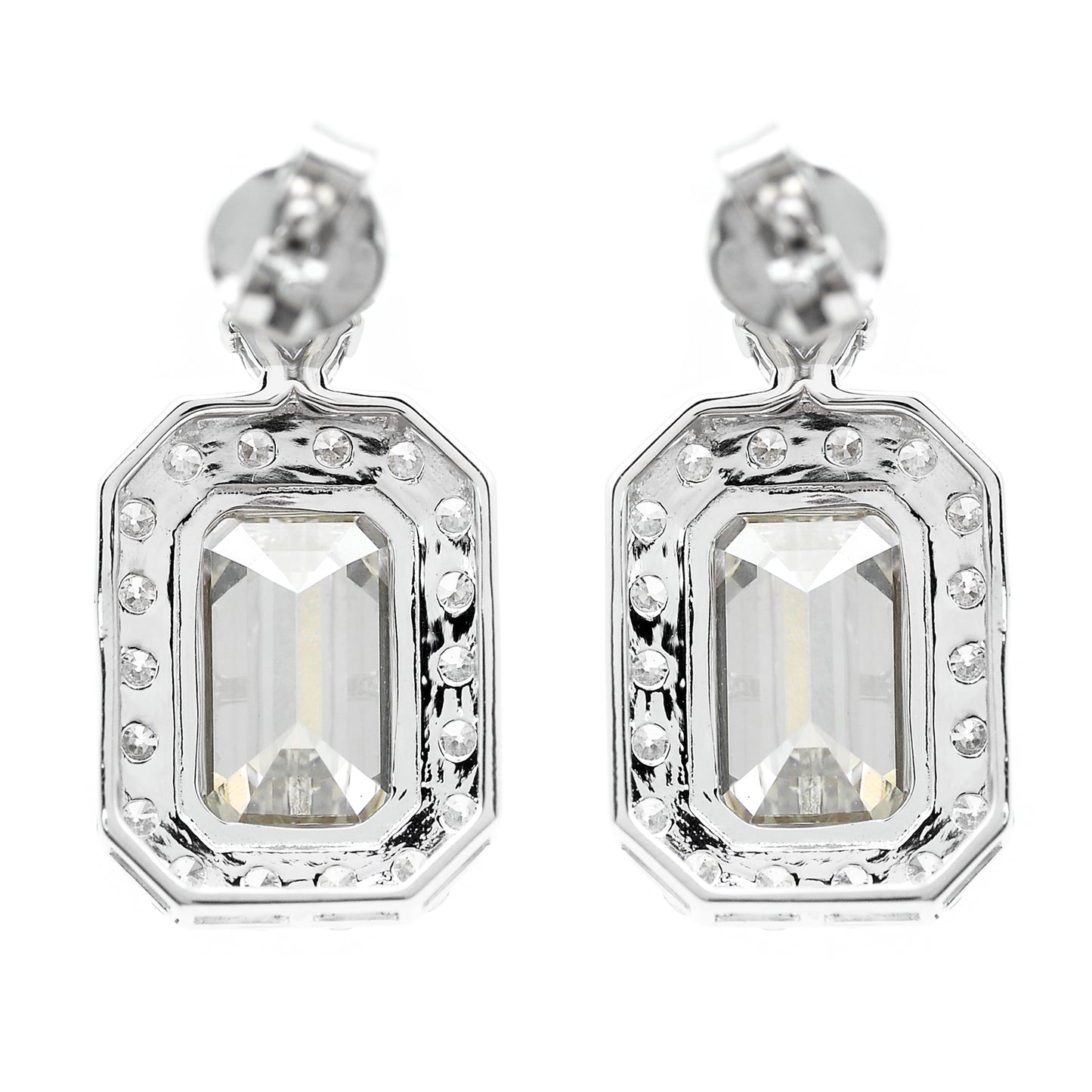 5.23 Carats Lab Grown Diamond 14K Gold Earrings