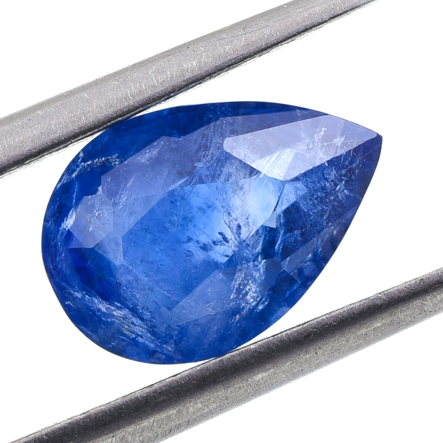 2.71 Natural Corundum Sapphire Pear Mixed Cut Gemstone