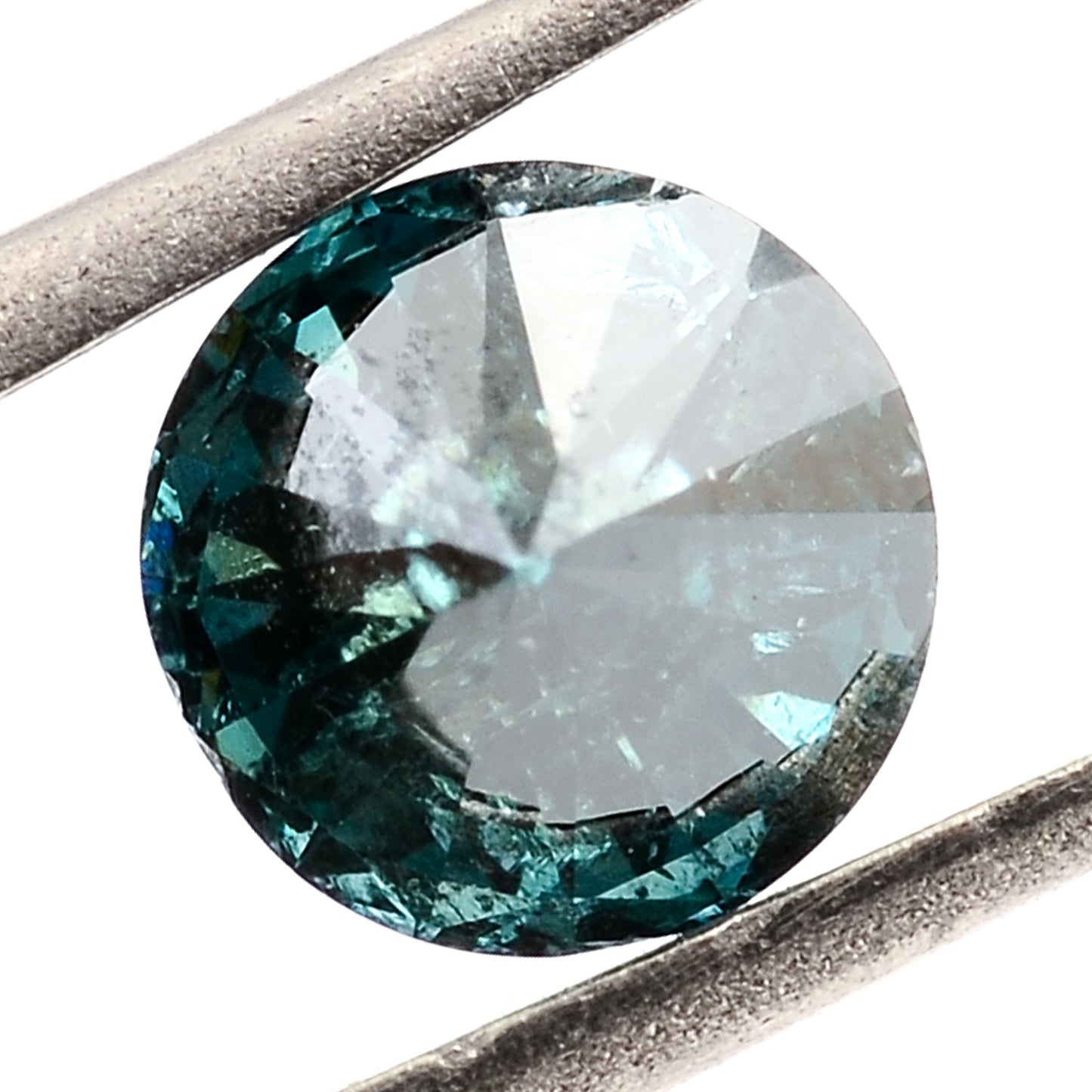 0.42 Blue Diamond Round Loose Gemstone
