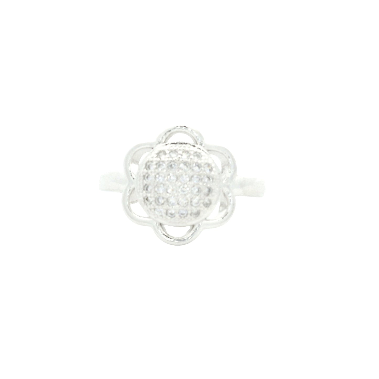 3.15 Ct Cubic Zirconia 925 Sterling Silver Ring