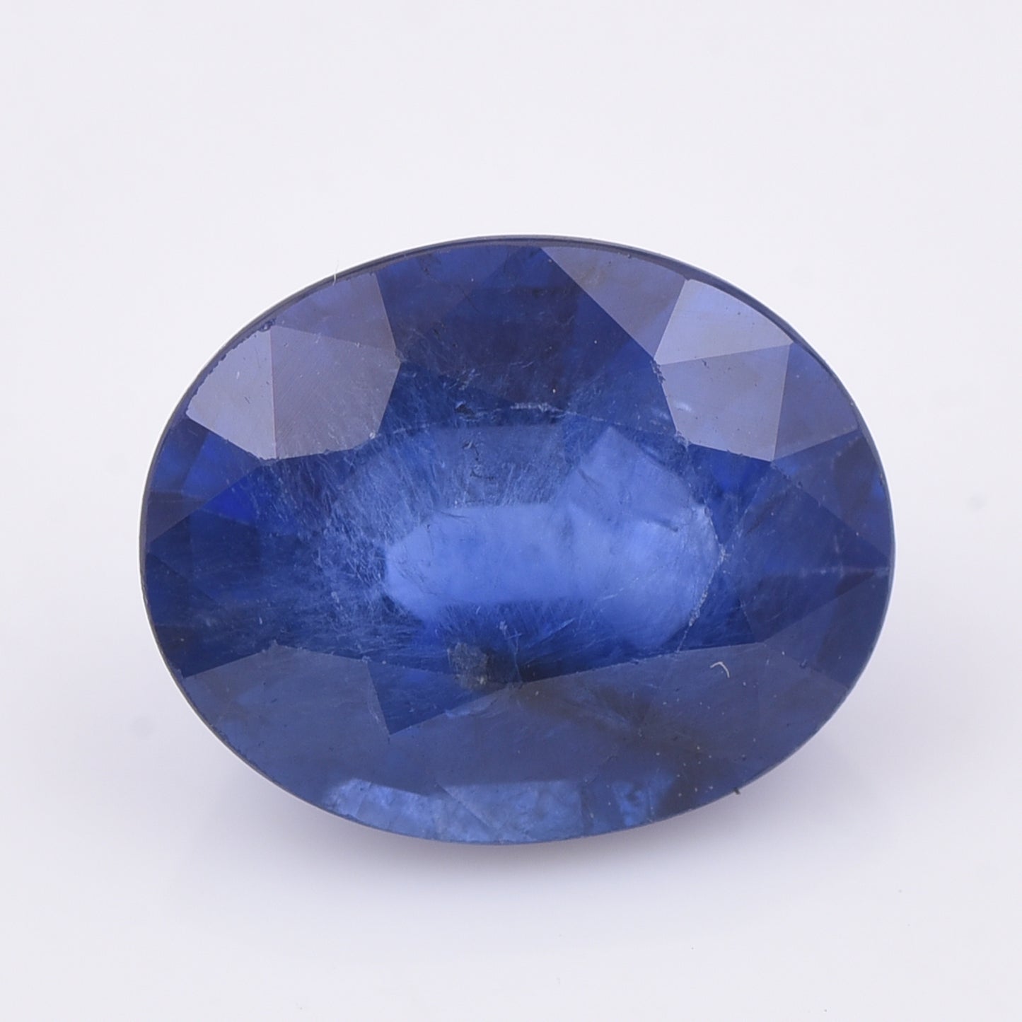 2.88 Natural Corundum Sapphire Oval Mixed Cut Gemstone