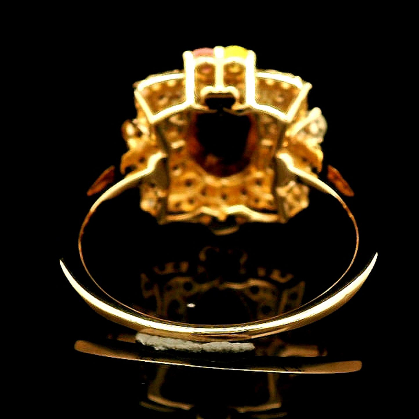2.40 Ct Oval Tourmaline 14K Gold Ring