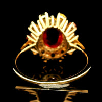 2.36 Ct Oval Tourmaline 14K Gold Ring