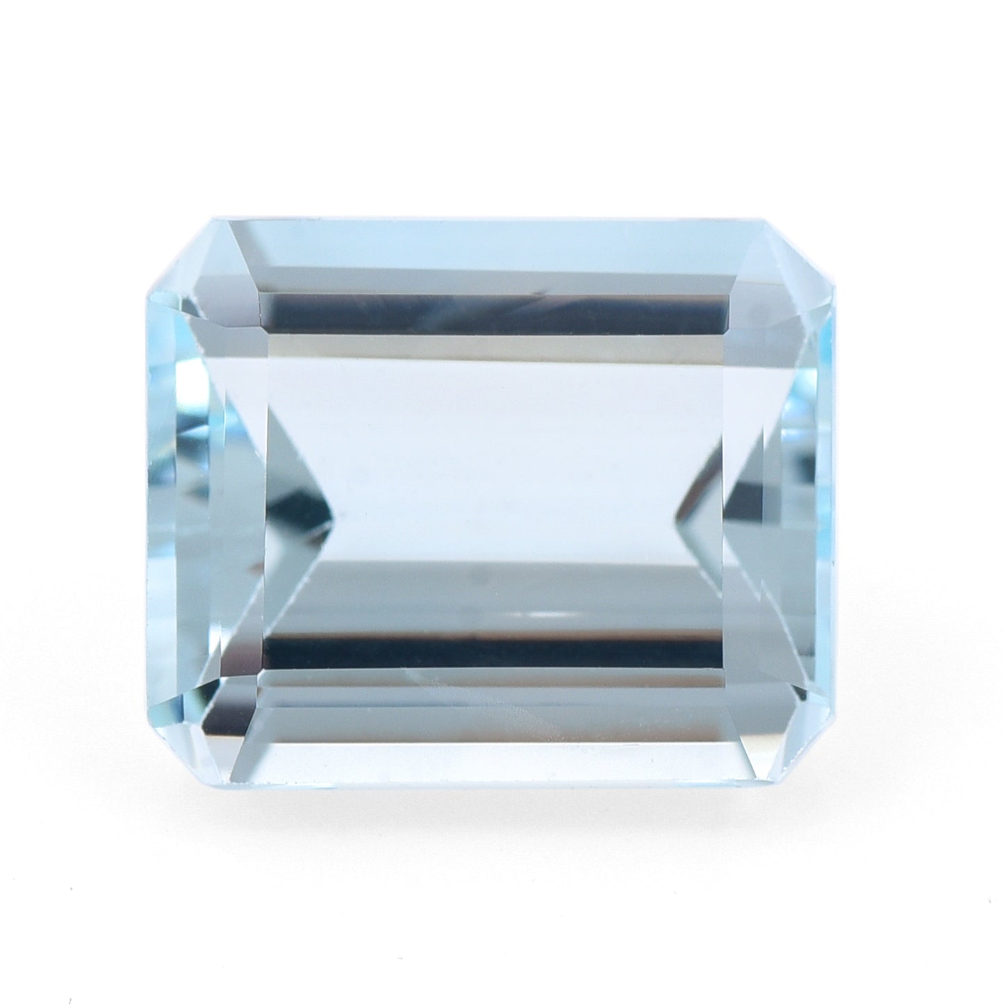 4.15 Natural Beryl Aquamarine Emerald Cut Gemstone