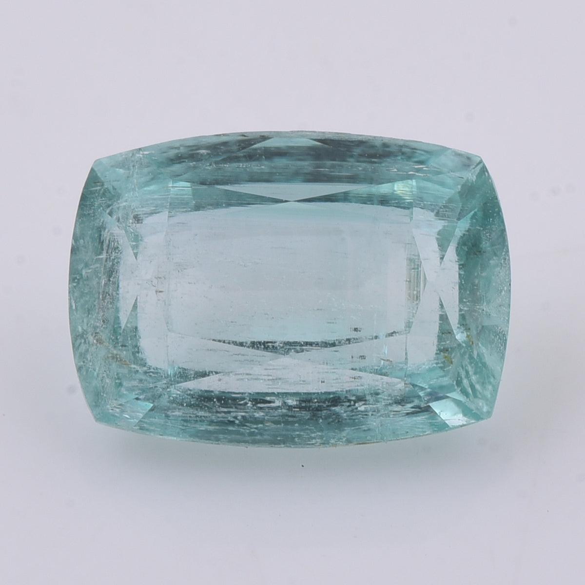 1.36 Natural Beryl Emerald Rectangular Cushion Mixed Cut Gemstone