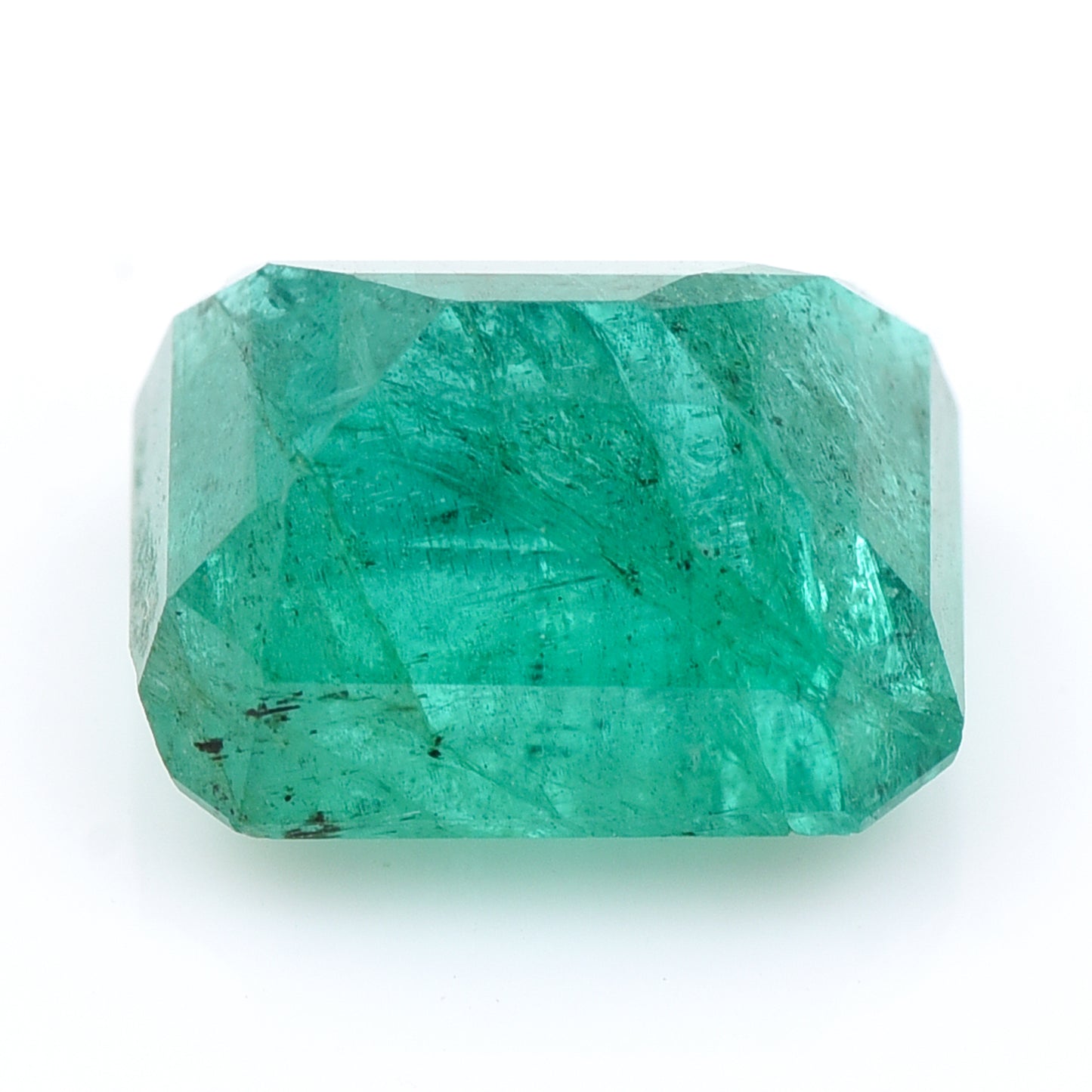 3.87 Natural Beryl Emerald Emerald Cut Gemstone