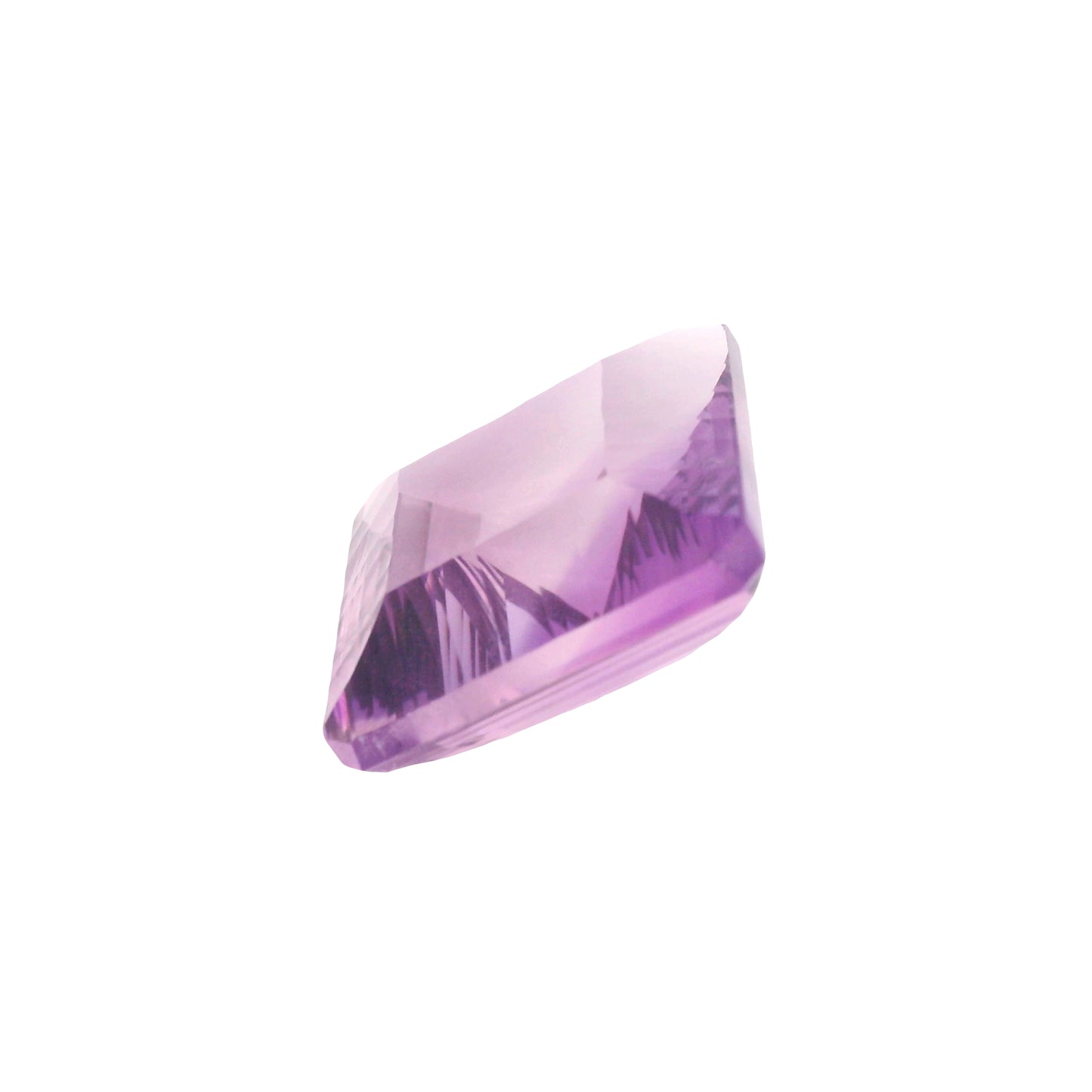 38.52 Amethyst Octagon Gemstone