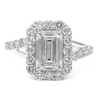 2.99 Carats Lab Grown Diamond 14K Gold Ring