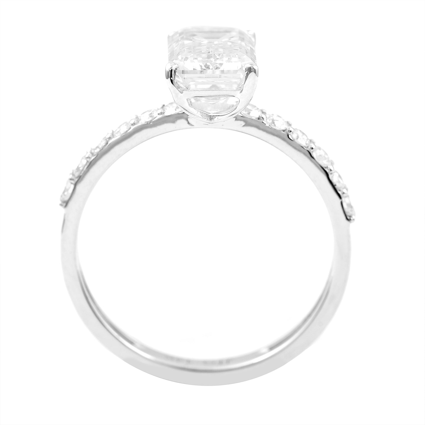 2.23 Carats Lab Grown Diamond 14K Gold Ring