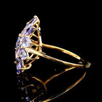 2.88 Ct Round Tanzanite 14K Gold Ring