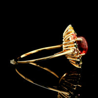2.36 Ct Oval Tourmaline 14K Gold Ring