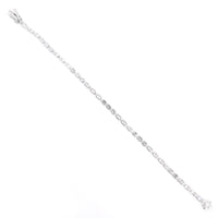 4.37 Carats Lab Grown Diamond 14K Gold Bracelet
