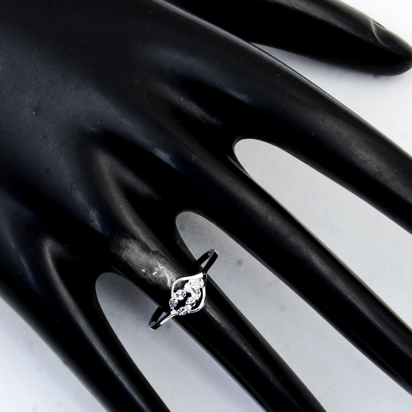 0.00 Ct Plain 925 Sterling Silver Ring