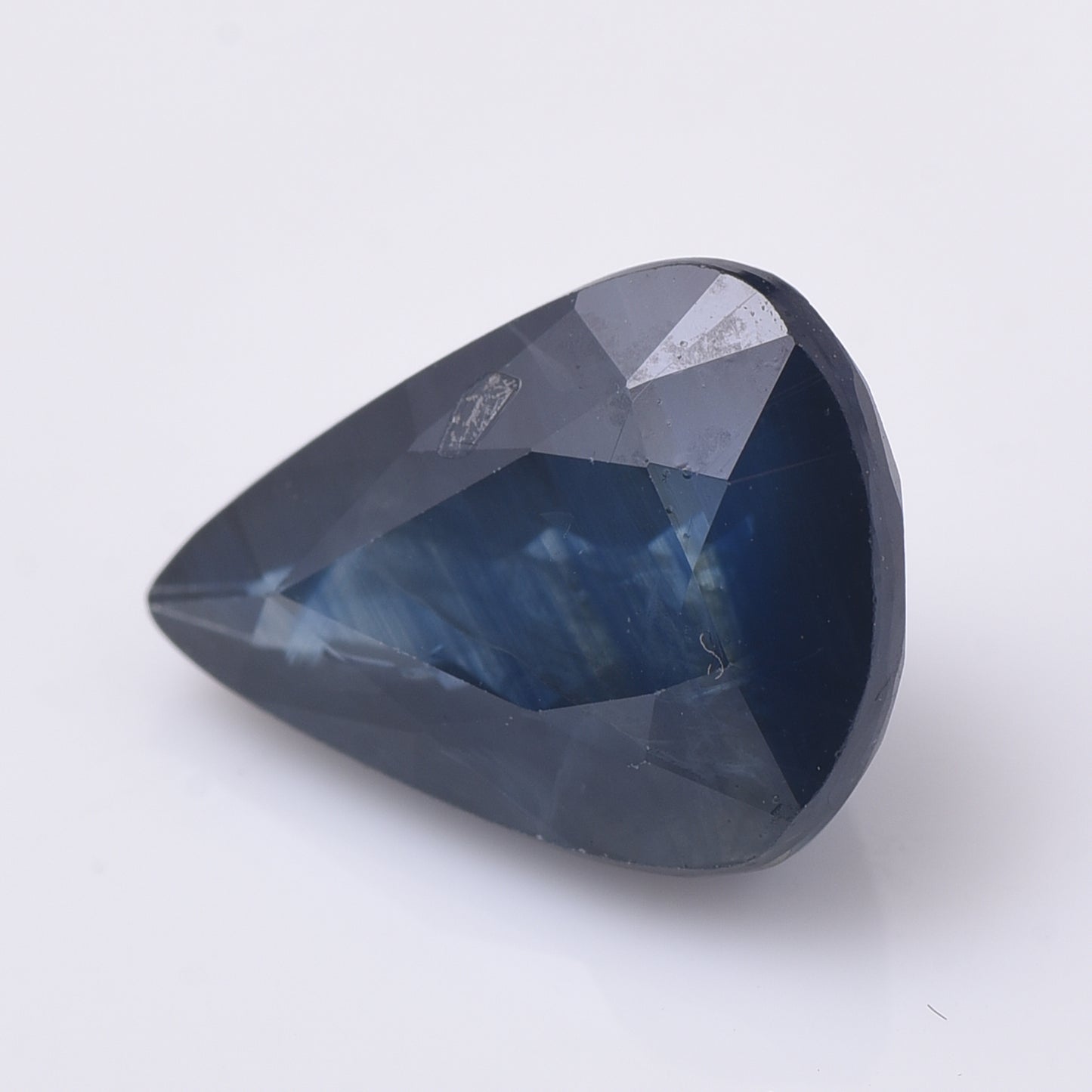 5.47 Natural Corundum Sapphire Pear Mixed Cut Gemstone