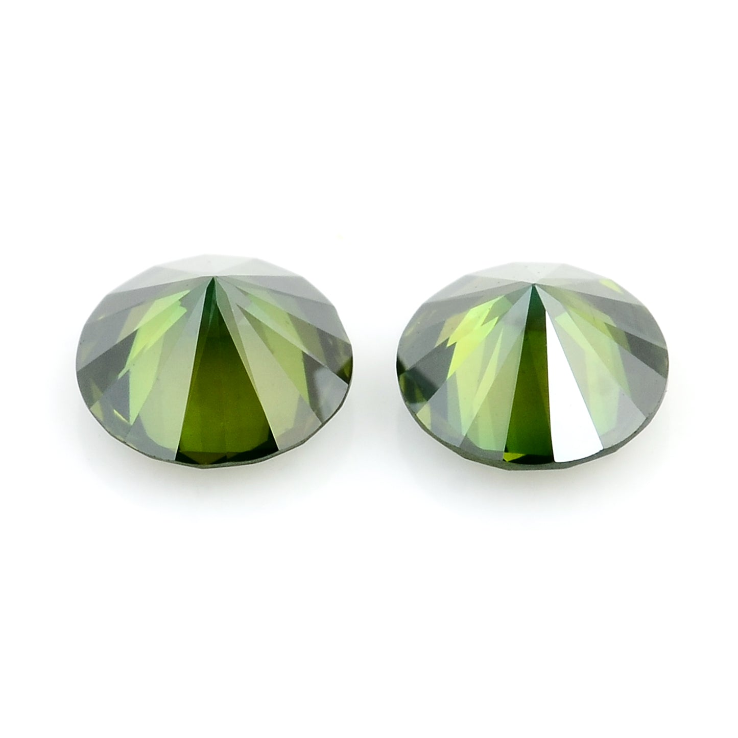 0.42 Green Diamond Round Loose Gemstone