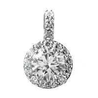 2.54 Carats Lab Grown Diamond 14K Gold Pendant