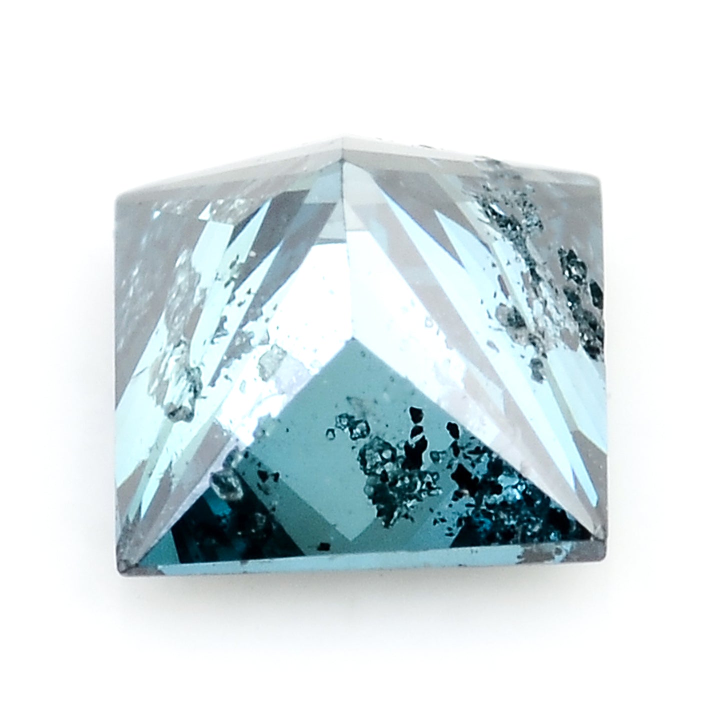 0.30 Blue Diamond Sqaure Loose Gemstone