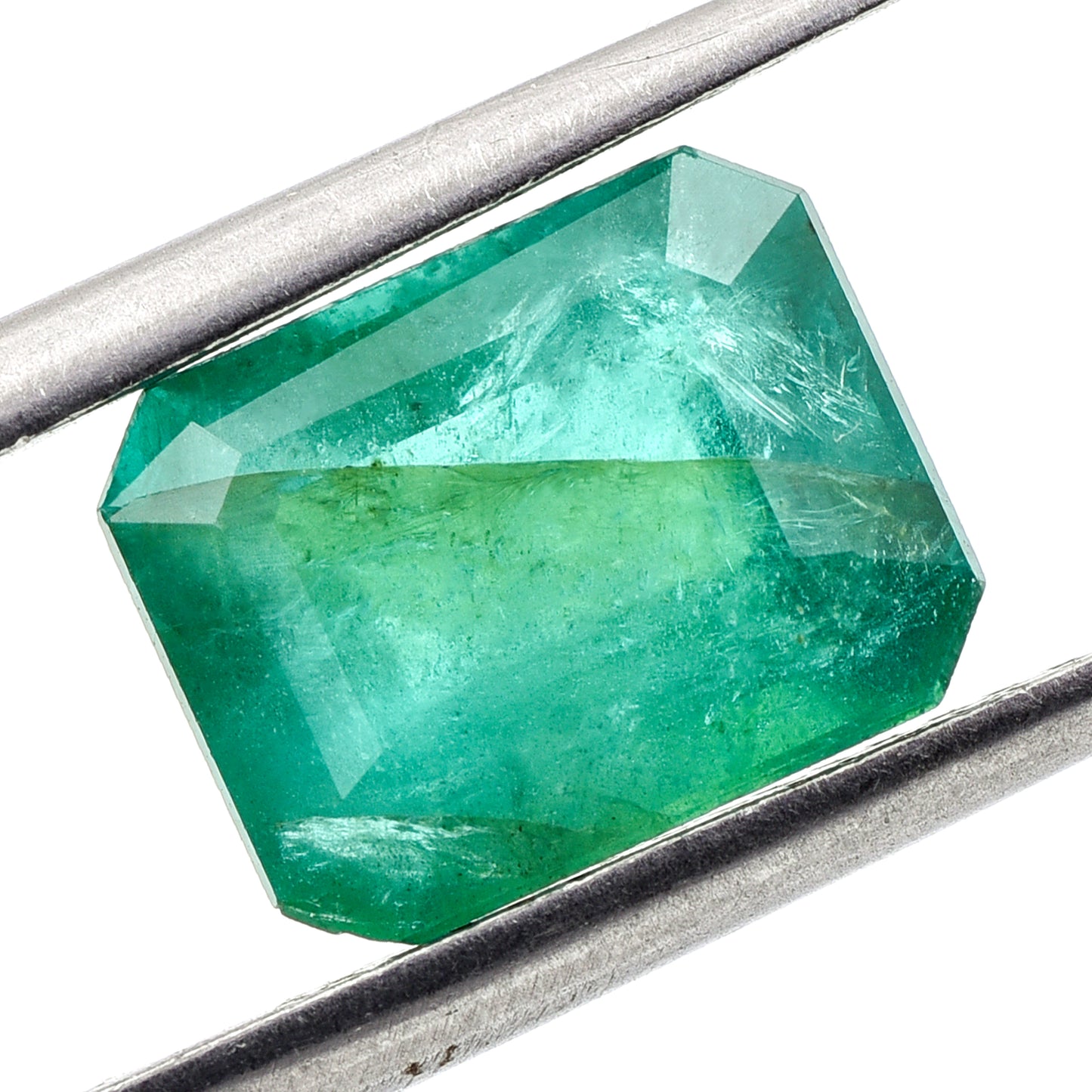 3.17 Natural Beryl Emerald Emerald Cut Gemstone