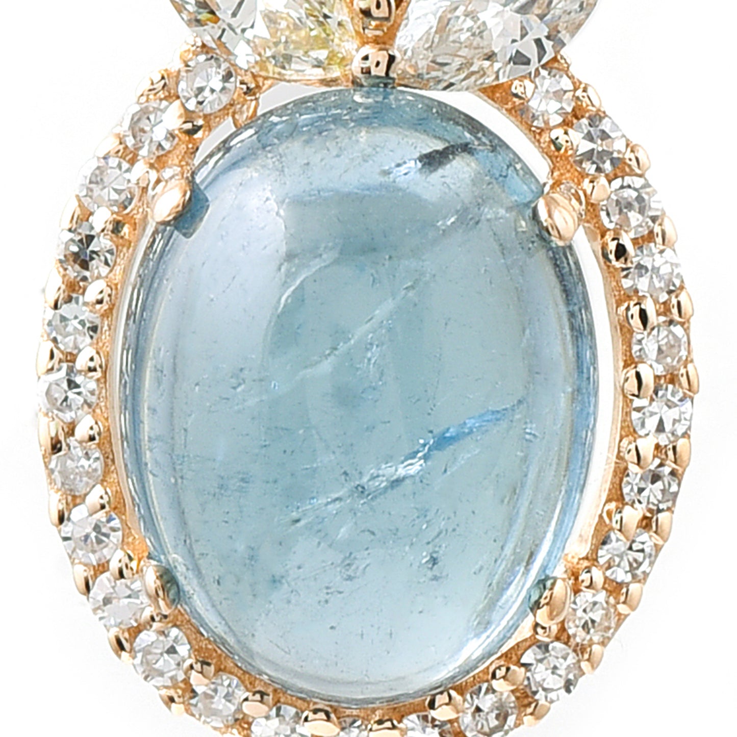 2.52 Ct Oval Tourmaline 14K Gold Pendant