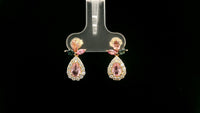 1.64 Ct Pear Tourmaline 14K Gold Earrings