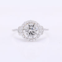 2.30 Carats Lab Grown Diamond 14K Gold Ring